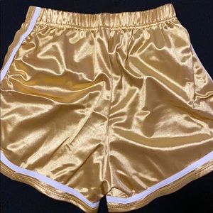 Silky satin shorts
